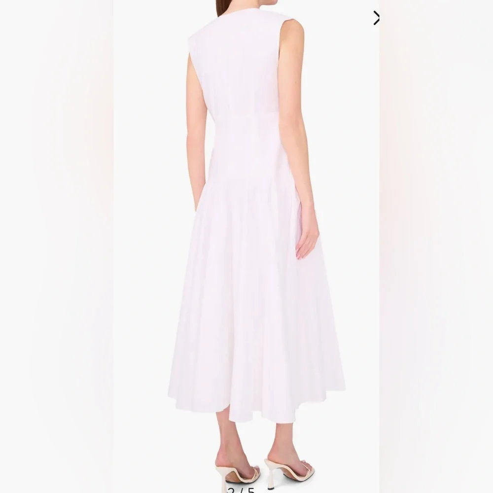 Parker Abria Sleeveless Drop Waist Cotton Sundress - Picture 2 of 14